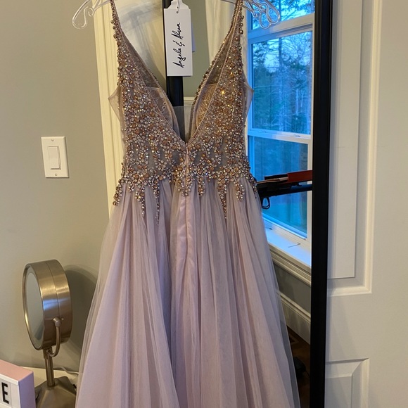 PINK PROM DRESS - Picture 7 of 8